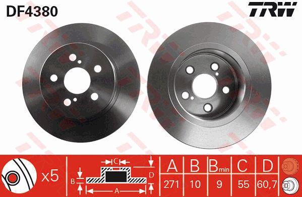 Купить TRW DF4380 по низкой цене в Украине!