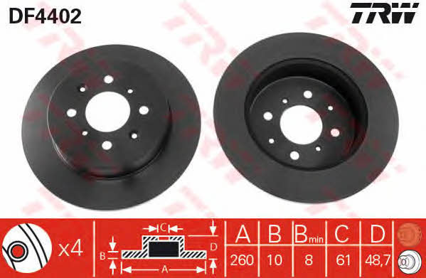 Купить TRW DF4402 по низкой цене в Украине!