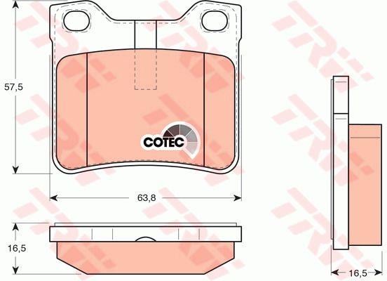 Купить TRW GDB1276 – отличная цена на EXIST.UA!