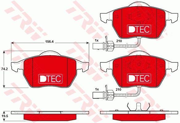 Купить TRW GDB1307DTE по низкой цене в Украине!
