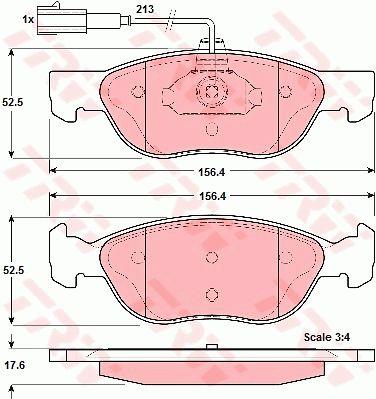 Купити TRW GDB1387 за низькою ціною в Україні!