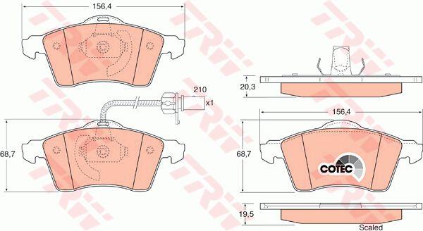 Купить TRW GDB1391 по низкой цене в Украине!