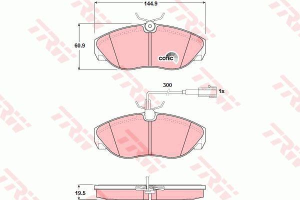Купить TRW GDB1425 по низкой цене в Украине!