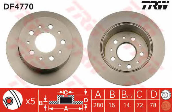 Купить TRW DF4770 по низкой цене в Украине!