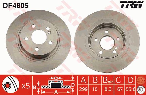 Купить TRW DF4805 по низкой цене в Украине!