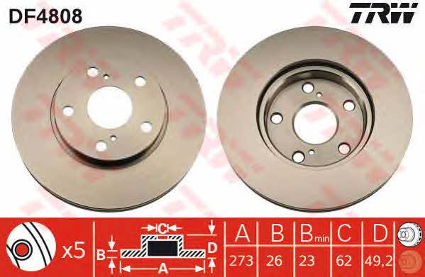 Купить TRW DF4808 по низкой цене в Украине!