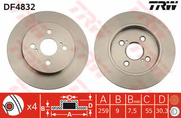 Купить TRW DF4832 по низкой цене в Украине!