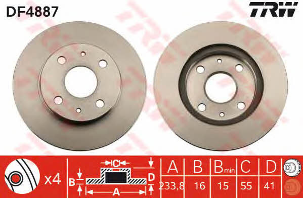 Купить TRW DF4887 по низкой цене в Украине!
