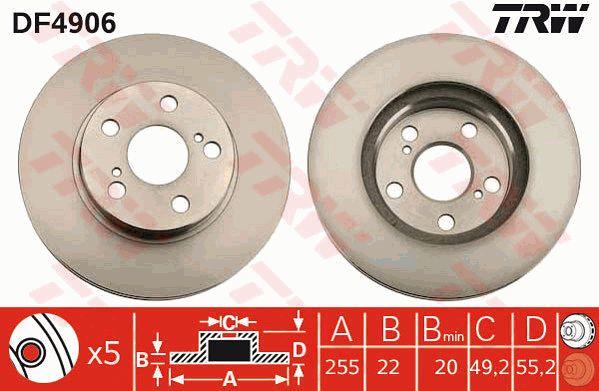 Купить TRW DF4906 по низкой цене в Украине!