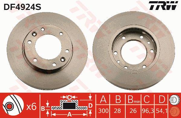 Купить TRW DF4924S по низкой цене в Украине!