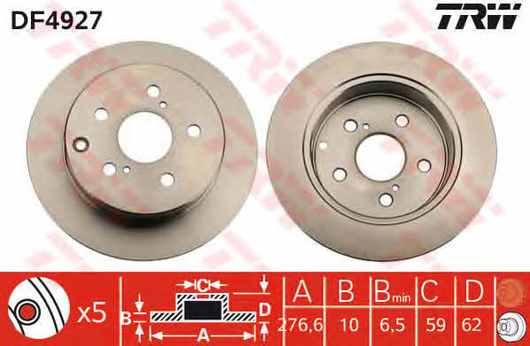 Купить TRW DF4927 по низкой цене в Украине!