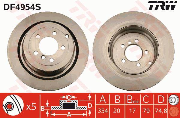 Купить TRW DF4954S – отличная цена на EXIST.UA!