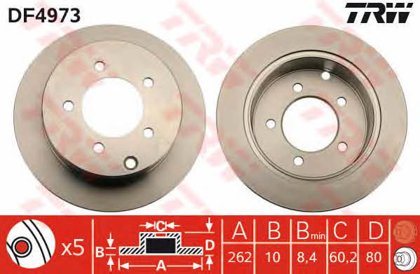 Купить TRW DF4973 по низкой цене в Украине!