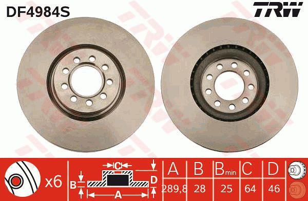 Купить TRW DF4984S по низкой цене в Украине!