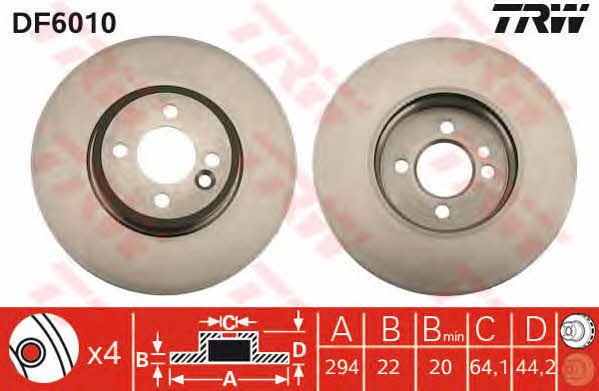 Купить TRW DF6010 по низкой цене в Украине!