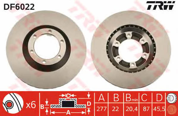 Купить TRW DF6022 по низкой цене в Украине!