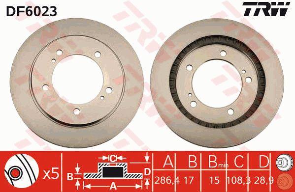 Купить TRW DF6023 по низкой цене в Украине!