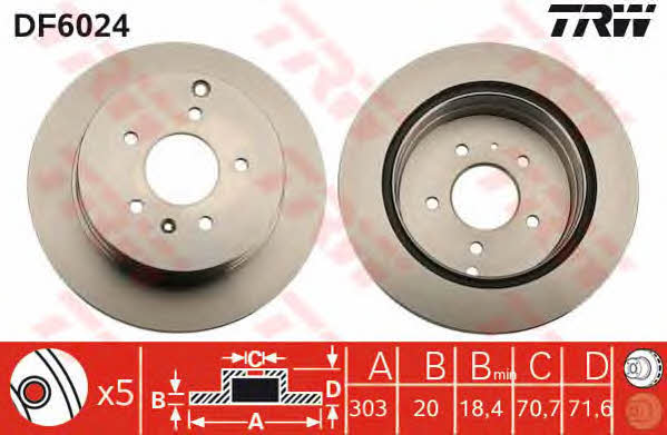Купить TRW DF6024 по низкой цене в Украине!