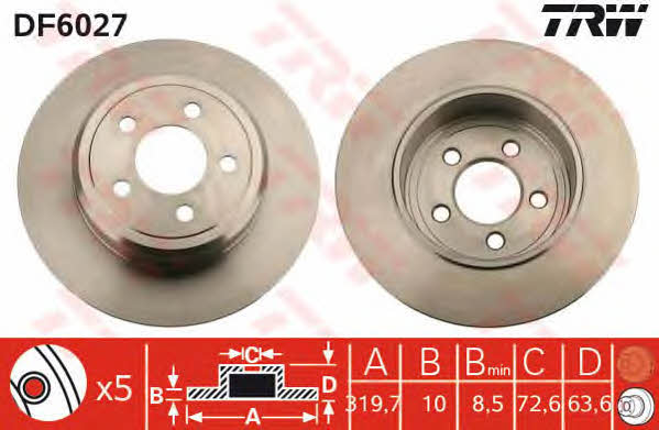 Купить TRW DF6027 по низкой цене в Украине!