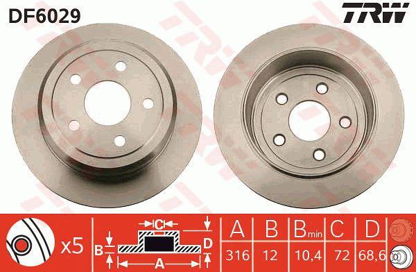 Купить TRW DF6029 по низкой цене в Украине!