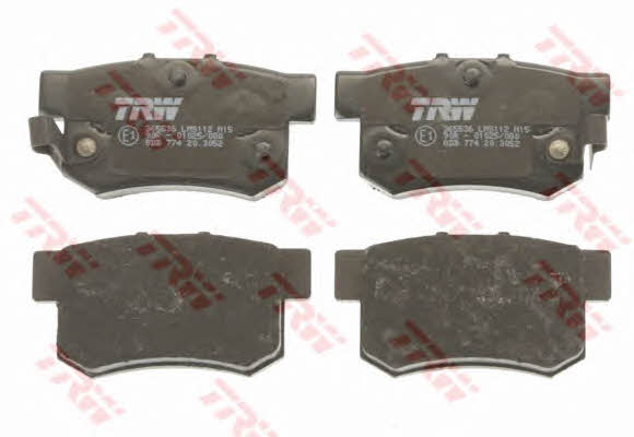 Тормозные колодки дисковые TRW COTEC, комплект TRW GDB774