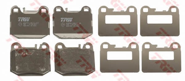 Тормозные колодки дисковые TRW COTEC, комплект TRW GDB1457