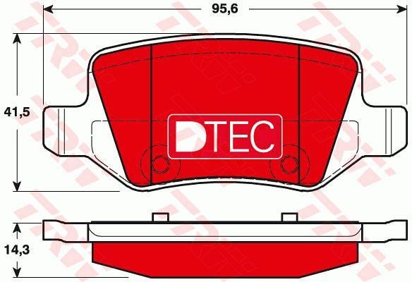 Купить TRW GDB1481DTE по низкой цене в Украине!