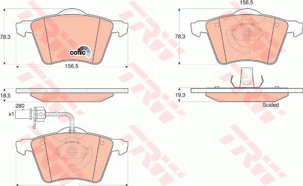 Купить TRW GDB1538 по низкой цене в Украине!