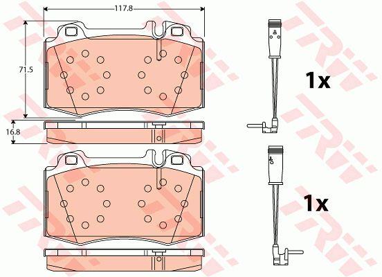 Купити TRW GDB1543 за низькою ціною в Україні!