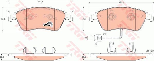 Купити TRW GDB1553 за низькою ціною в Україні!