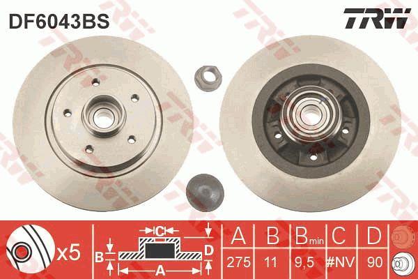Купить TRW DF6043BS по низкой цене в Украине!