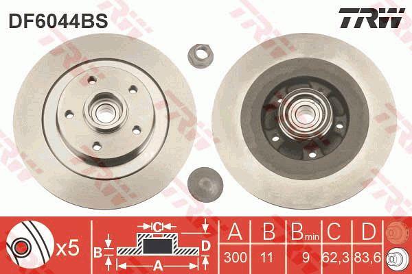 Купить TRW DF6044BS – отличная цена на EXIST.UA!