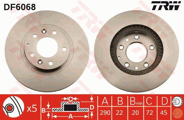 Купить TRW DF6068 по низкой цене в Украине!