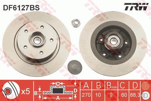 Купить TRW DF6127BS – отличная цена на EXIST.UA!
