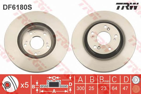 Купить TRW DF6180S по низкой цене в Украине!