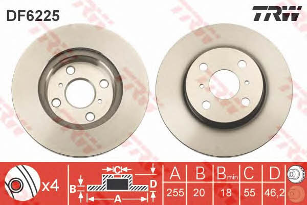 Купить TRW DF6225 по низкой цене в Украине!