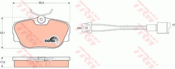 Купить TRW GDB820 по низкой цене в Украине!