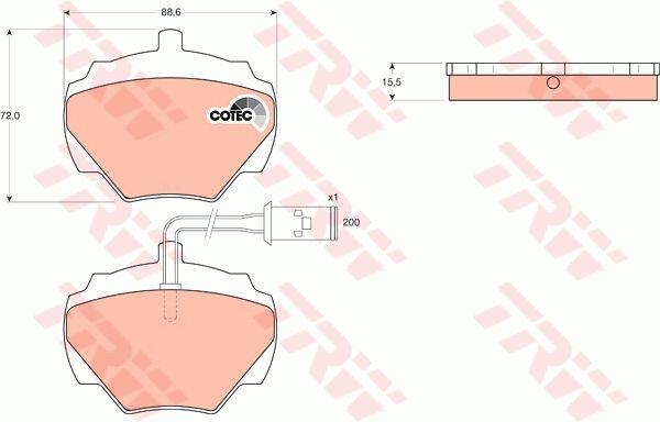 Купить TRW GDB976 по низкой цене в Украине!
