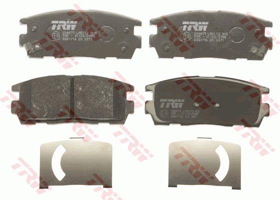 TRW Тормозные колодки дисковые TRW COTEC, комплект – цена 1932 UAH