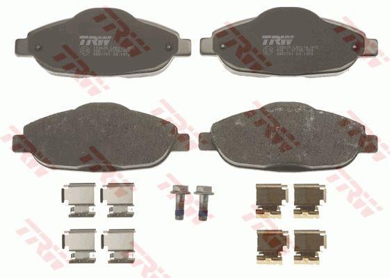 TRW Тормозные колодки дисковые TRW COTEC, комплект – цена 2193 UAH