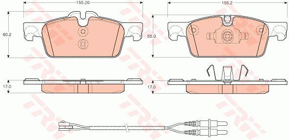 Купити TRW GDB1929 за низькою ціною в Україні!
