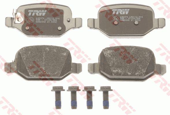 Тормозные колодки дисковые TRW COTEC, комплект TRW GDB2002