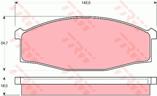 Купить TRW GDB3117 по низкой цене в Украине!