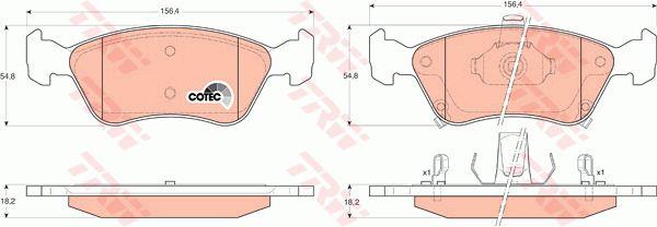 Купить TRW GDB3163 по низкой цене в Украине!