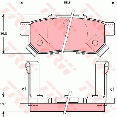 Купить TRW GDB3174 по низкой цене в Украине!