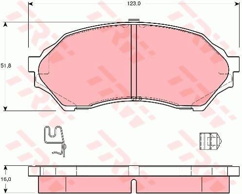 Купить TRW GDB3193 по низкой цене в Украине!