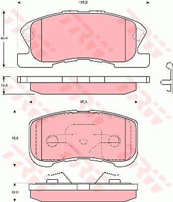 Купить TRW GDB3220 по низкой цене в Украине!