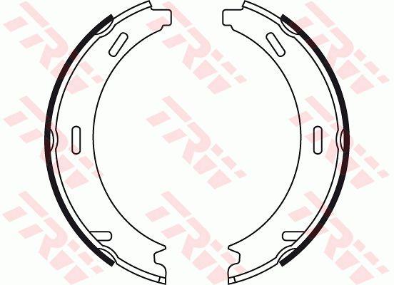 TRW Колодки тормозные стояночного тормоза – цена 1170 UAH