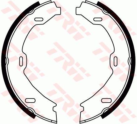 TRW Колодки тормозные стояночного тормоза – цена [object Object] UAH
