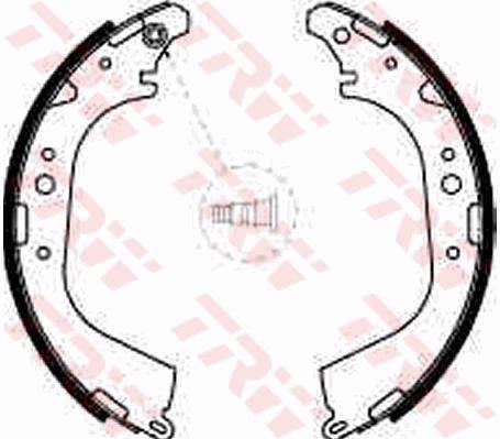 Колодки тормозные барабанные, комплект TRW GS8501